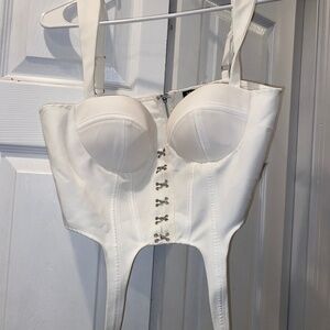 Brand New White Corset Top